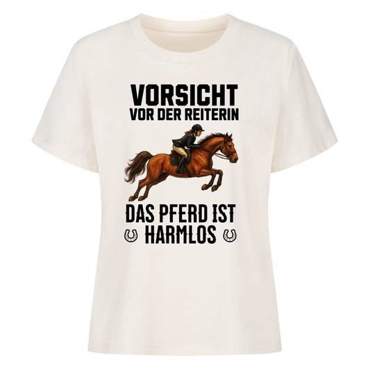 Vorsicht vor Reiterin Foto-Shirt